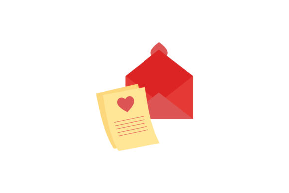 Download Valentine Love Letter Vector Icon - Premium Bundle