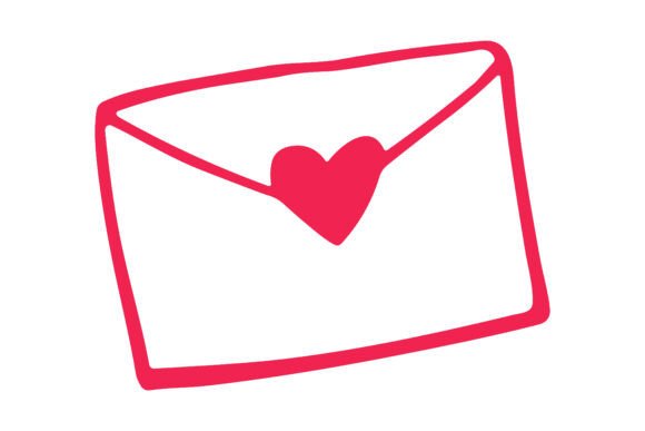 Download Cute Valentine Love Letter Mail Design - Premium Resources